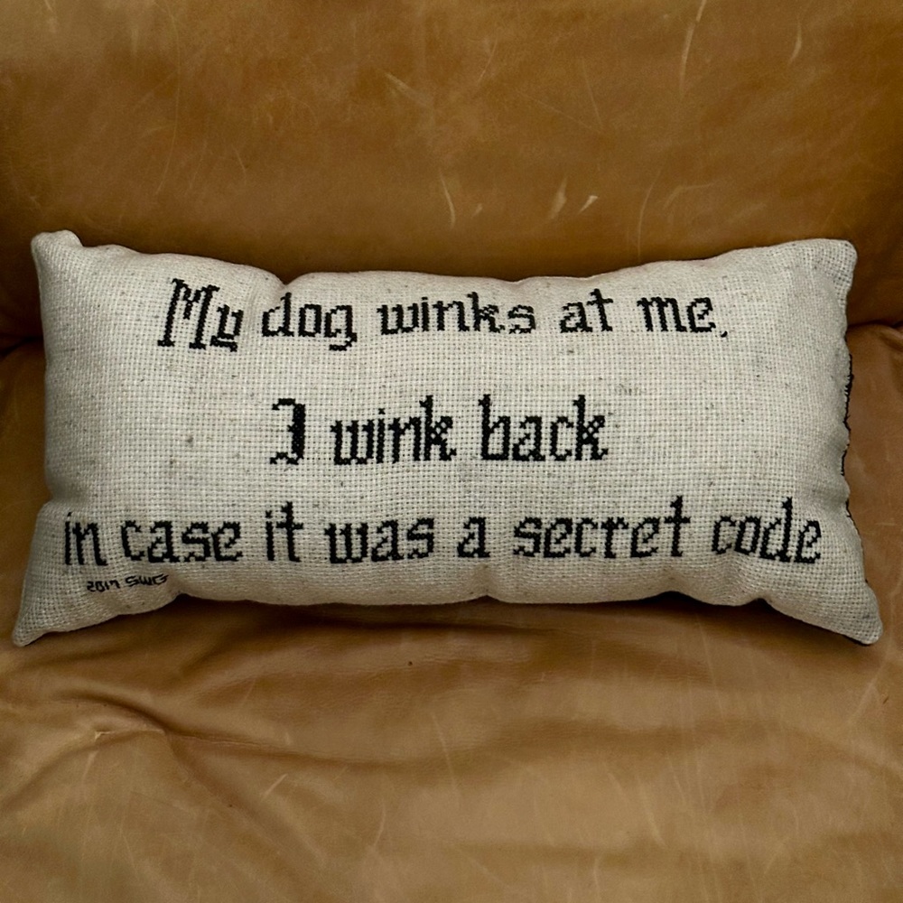 Accent Pillow • Handmade by my Grandmama